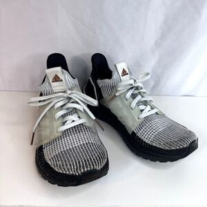 Adidas Ultra Boost 19 Sneakers Lace Up Women's Size 8 Comfort Running Shoe